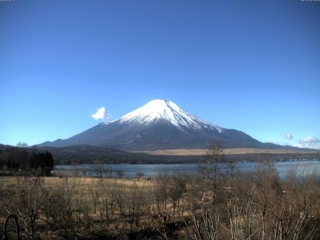 山中湖からの富士山