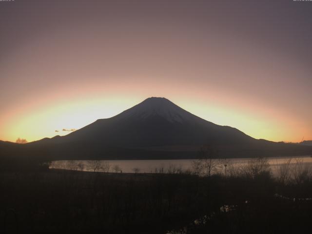 山中湖からの富士山