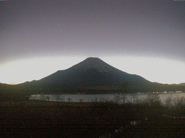 山中湖からの富士山