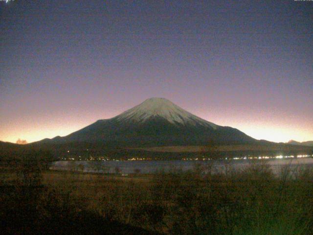 山中湖からの富士山