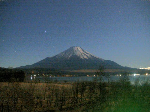 山中湖からの富士山