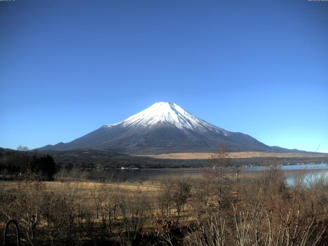 山中湖からの富士山