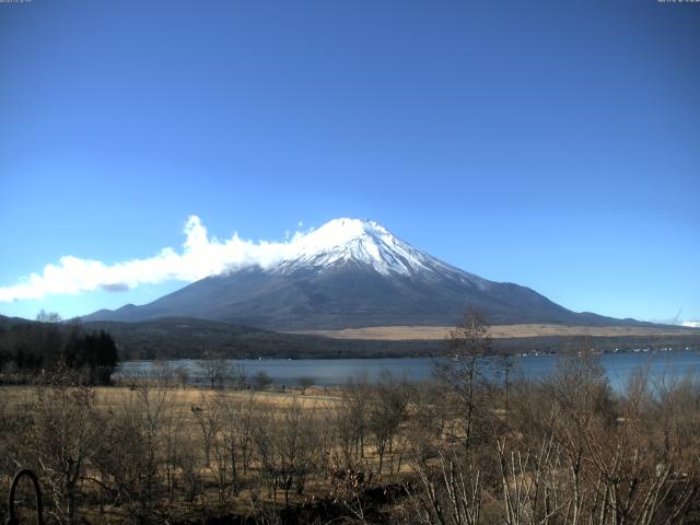 山中湖からの富士山