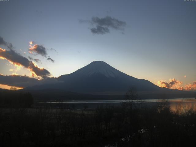 山中湖からの富士山