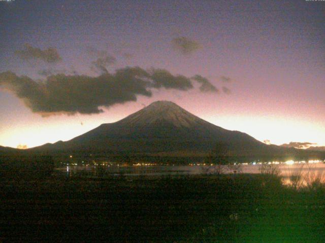 山中湖からの富士山