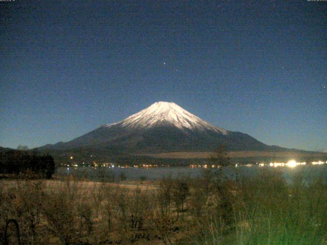 山中湖からの富士山