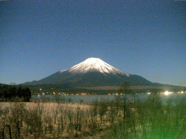 山中湖からの富士山