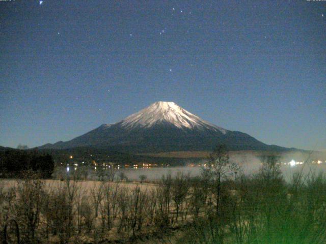 山中湖からの富士山