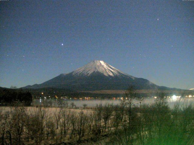 山中湖からの富士山