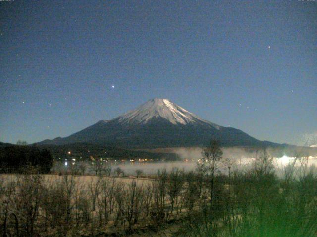 山中湖からの富士山