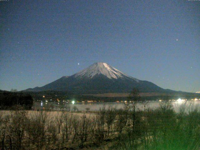 山中湖からの富士山