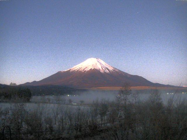 山中湖からの富士山