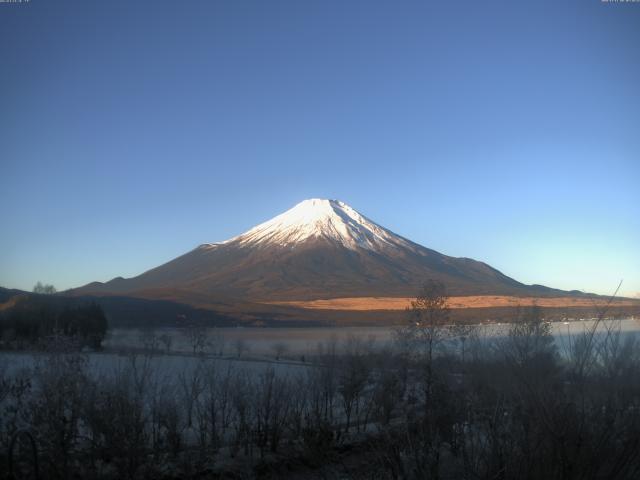 山中湖からの富士山