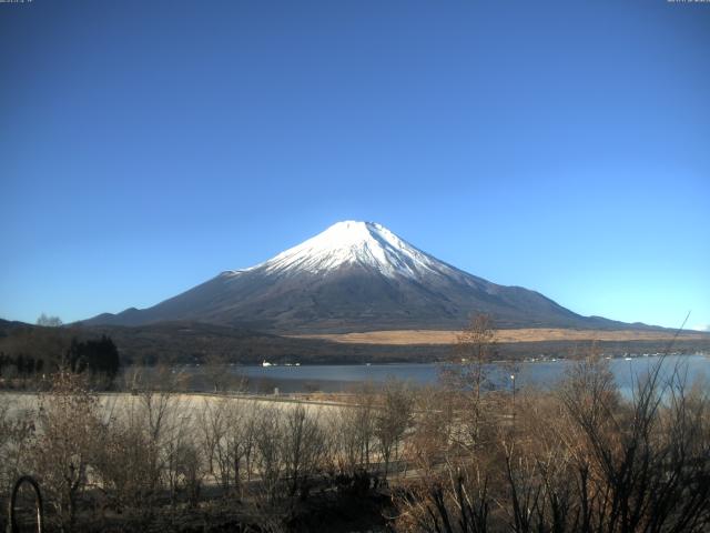 山中湖からの富士山