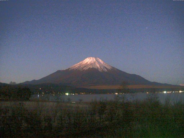 山中湖からの富士山