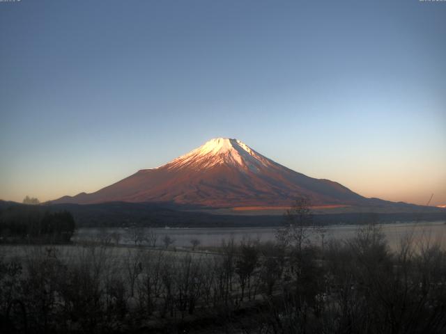 山中湖からの富士山