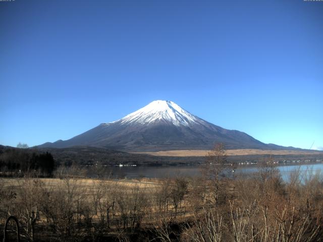 山中湖からの富士山