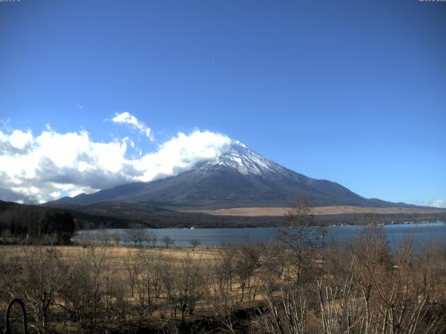 山中湖からの富士山