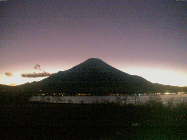 山中湖からの富士山