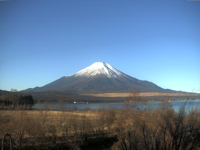 山中湖からの富士山