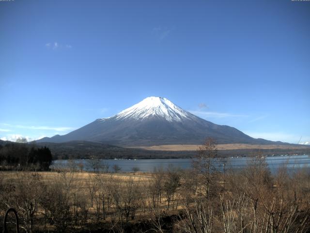 山中湖からの富士山