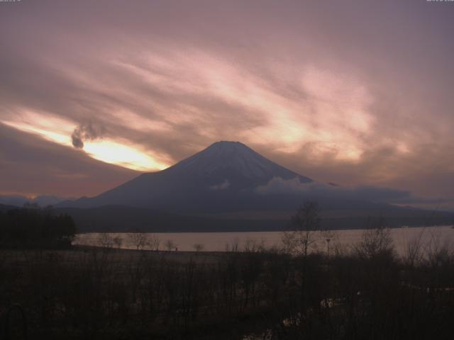 山中湖からの富士山