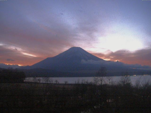 山中湖からの富士山