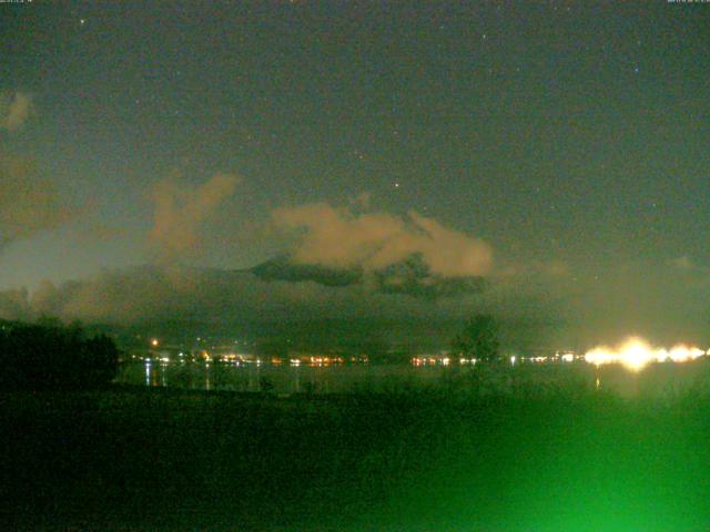 山中湖からの富士山