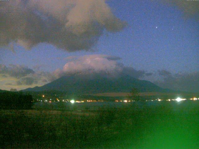 山中湖からの富士山