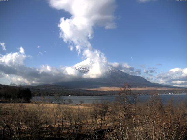 山中湖からの富士山