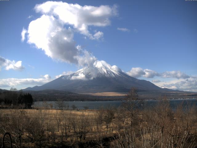 山中湖からの富士山