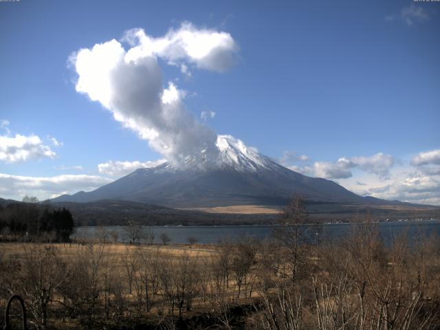 山中湖からの富士山