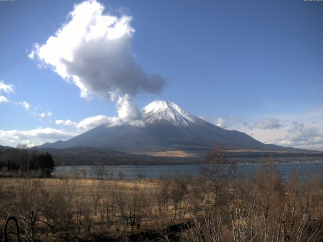 山中湖からの富士山