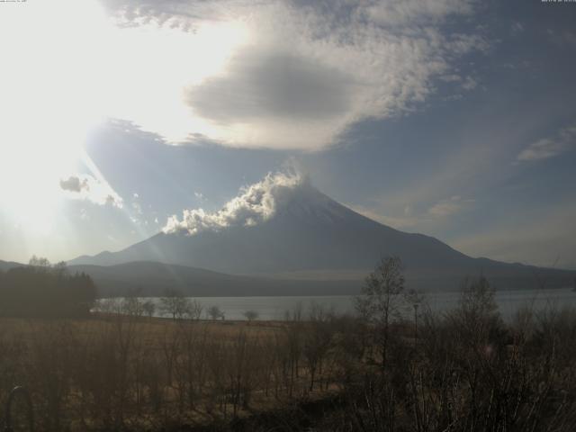 山中湖からの富士山