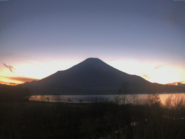 山中湖からの富士山