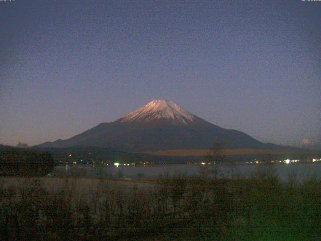 山中湖からの富士山