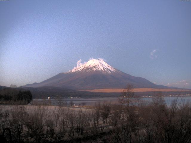 山中湖からの富士山