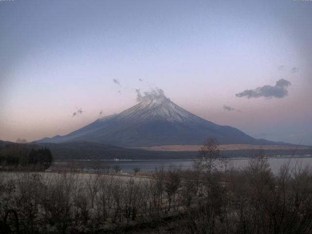 山中湖からの富士山