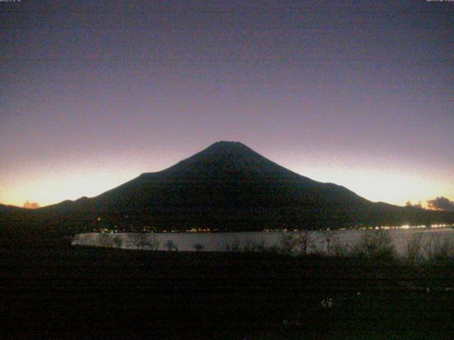 山中湖からの富士山