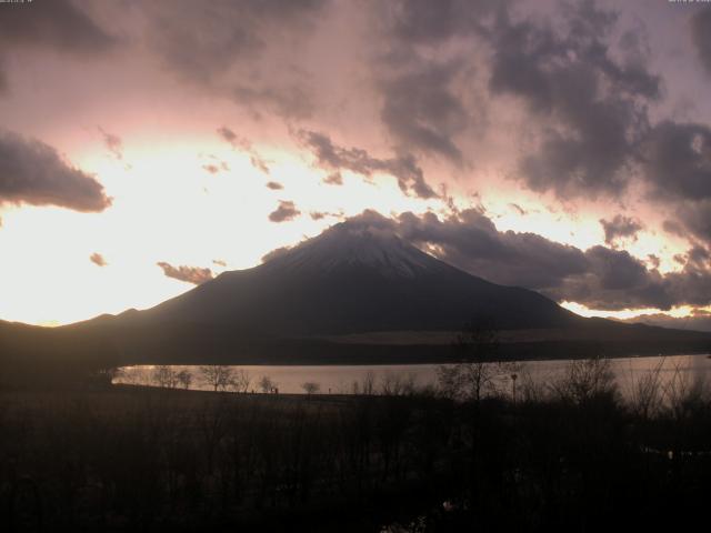 山中湖からの富士山