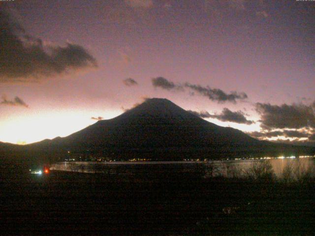 山中湖からの富士山