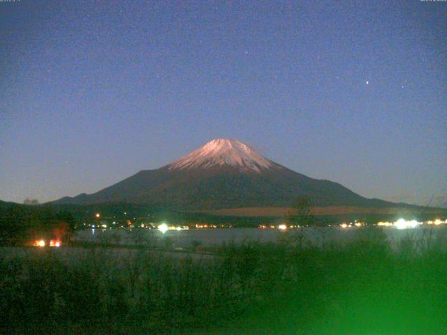 山中湖からの富士山