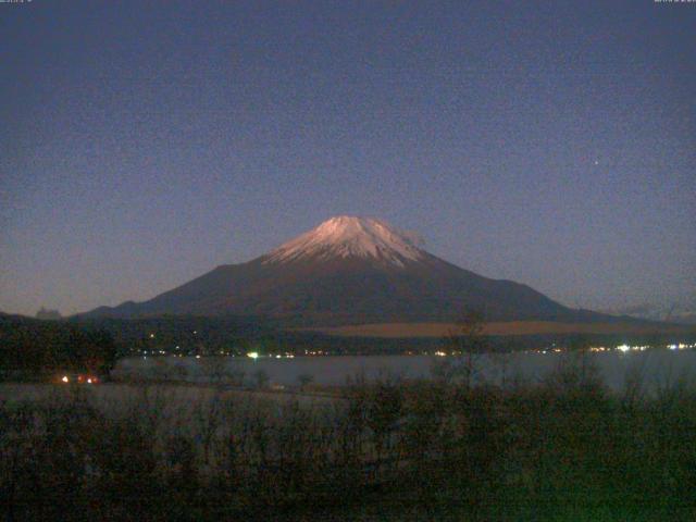 山中湖からの富士山