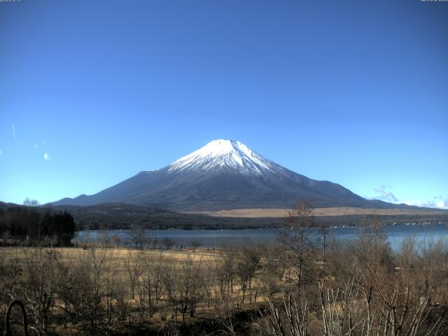 山中湖からの富士山