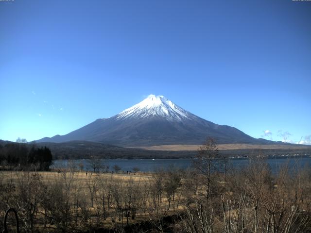 山中湖からの富士山