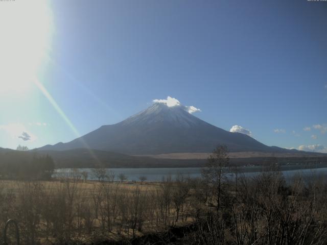 山中湖からの富士山