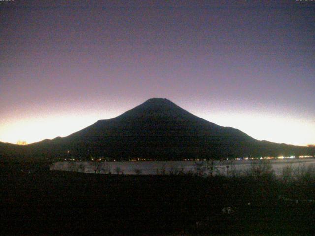 山中湖からの富士山