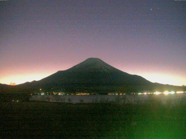 山中湖からの富士山