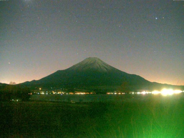 山中湖からの富士山