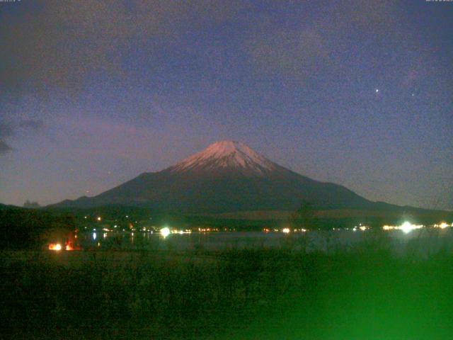 山中湖からの富士山